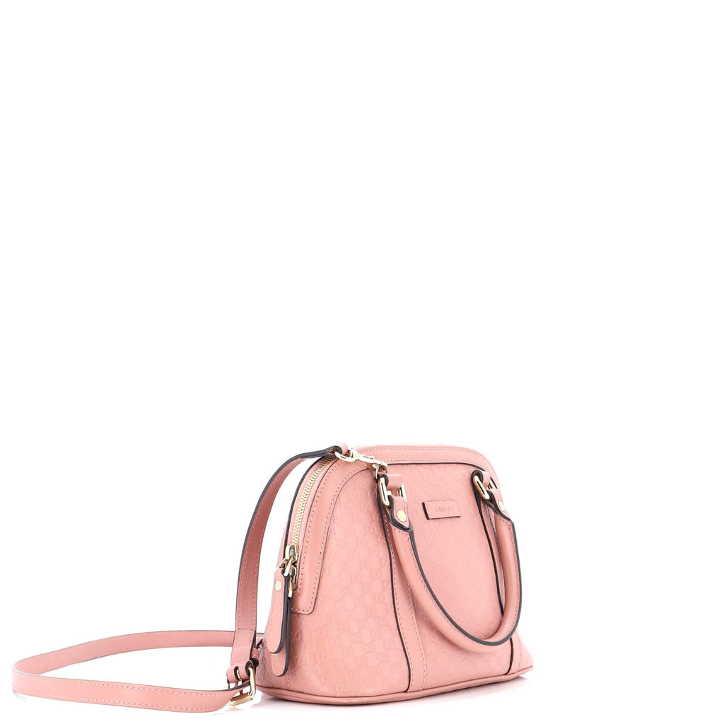 Convertible Dome Satchel (Outlet) Microguccissima Leather Mini