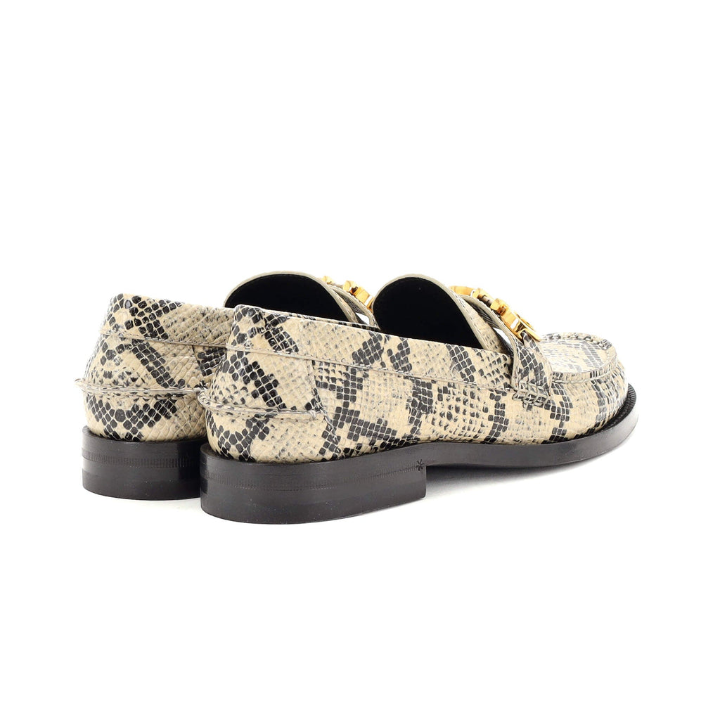 Women's Logo Loafers Snakeskin