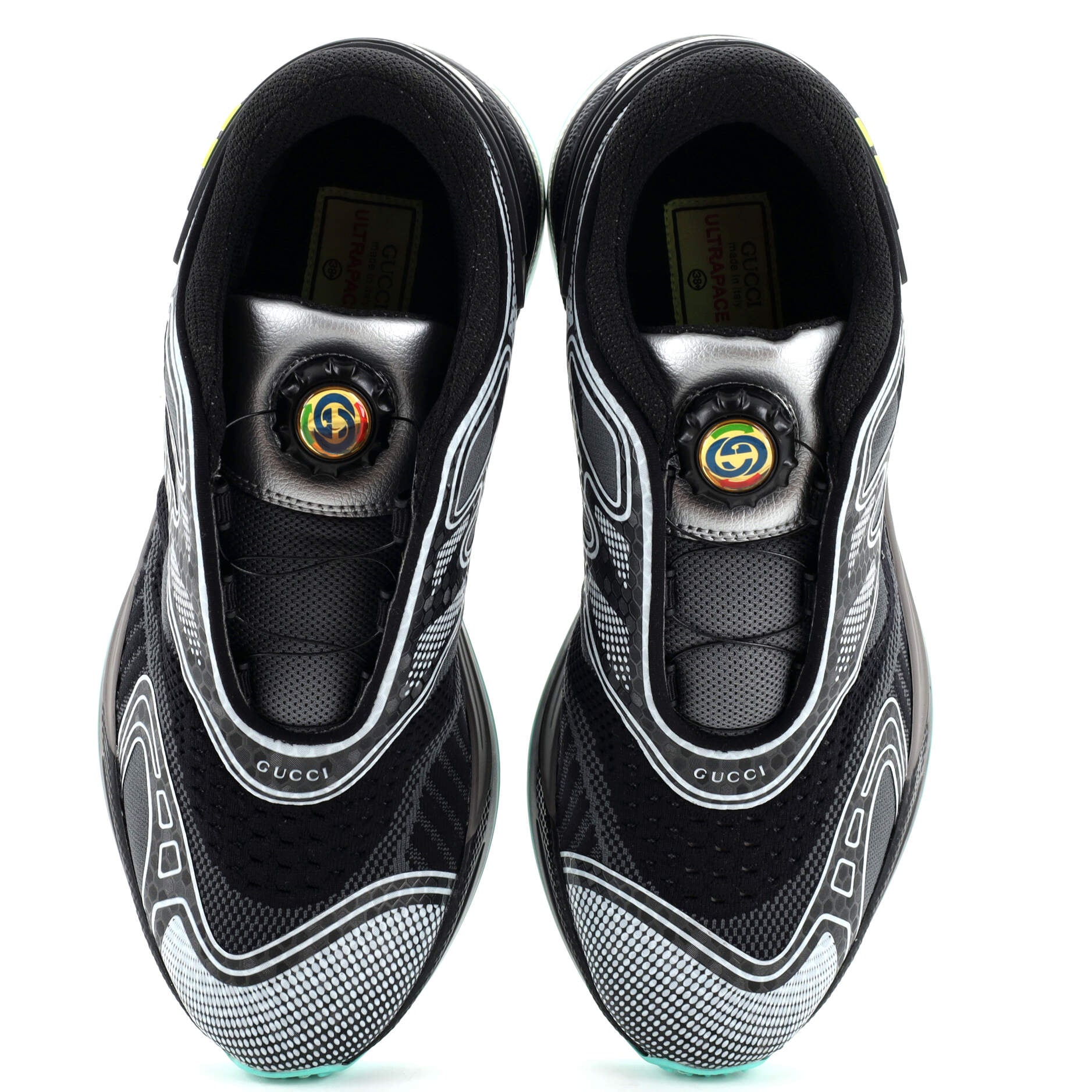 Men's Ultrapacer Sneakers Knit with Mesh and Rubber