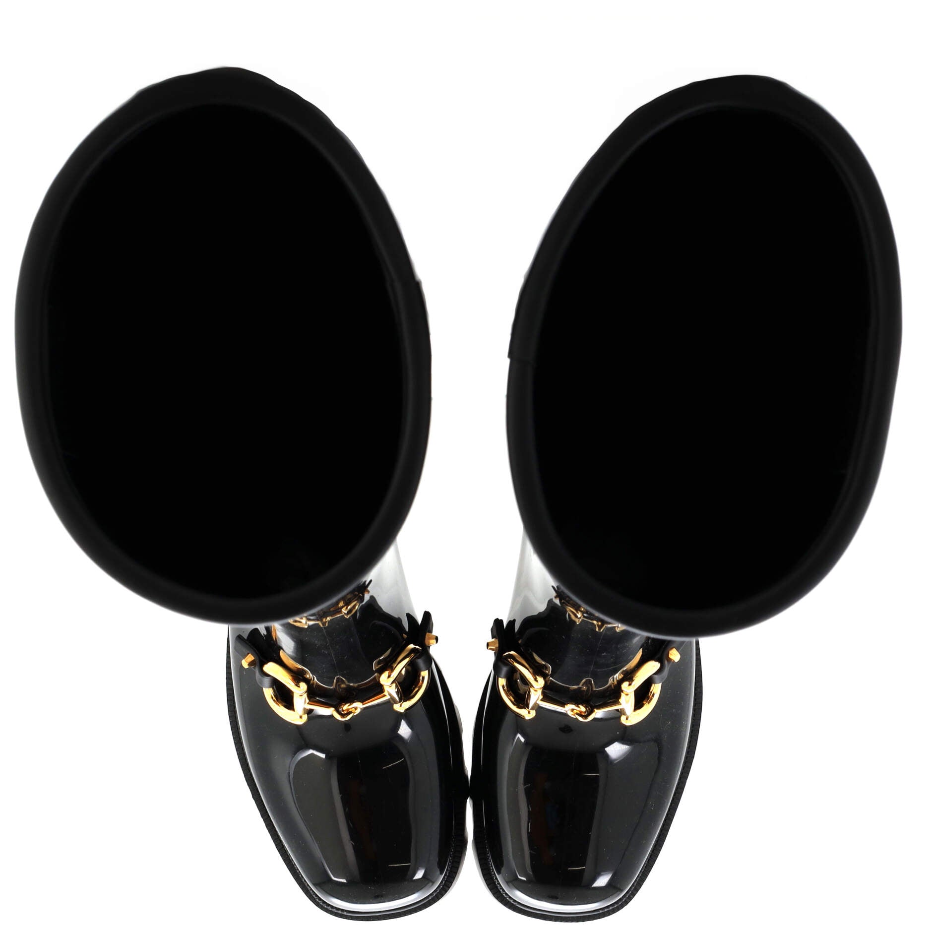 Women's Horsebit Knee High Boots (Outlet) Rubber