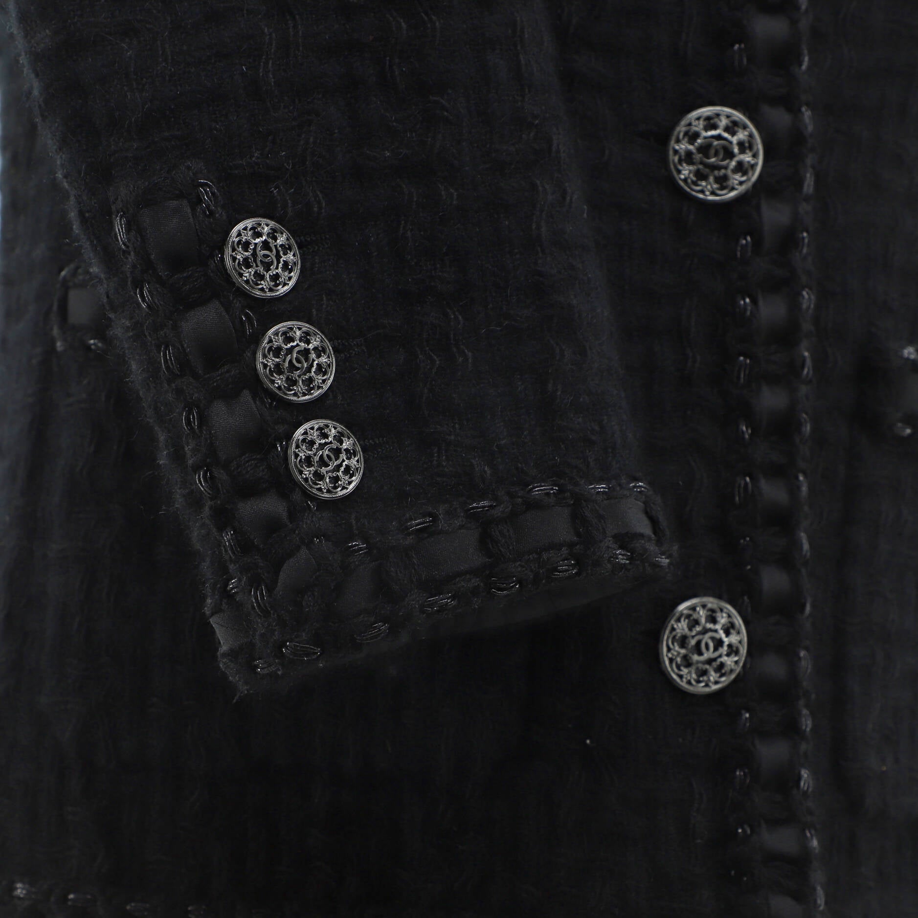 Women's Four Pocket Chain Around Jacket Tweed