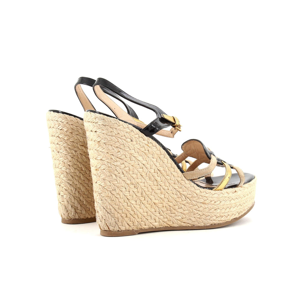 Women's Tribute Wedge Espadrille Sandals Leather