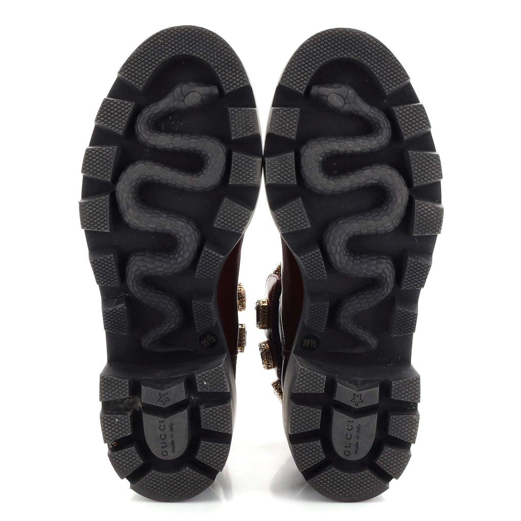 Women's Trip Boots Embellished Leather