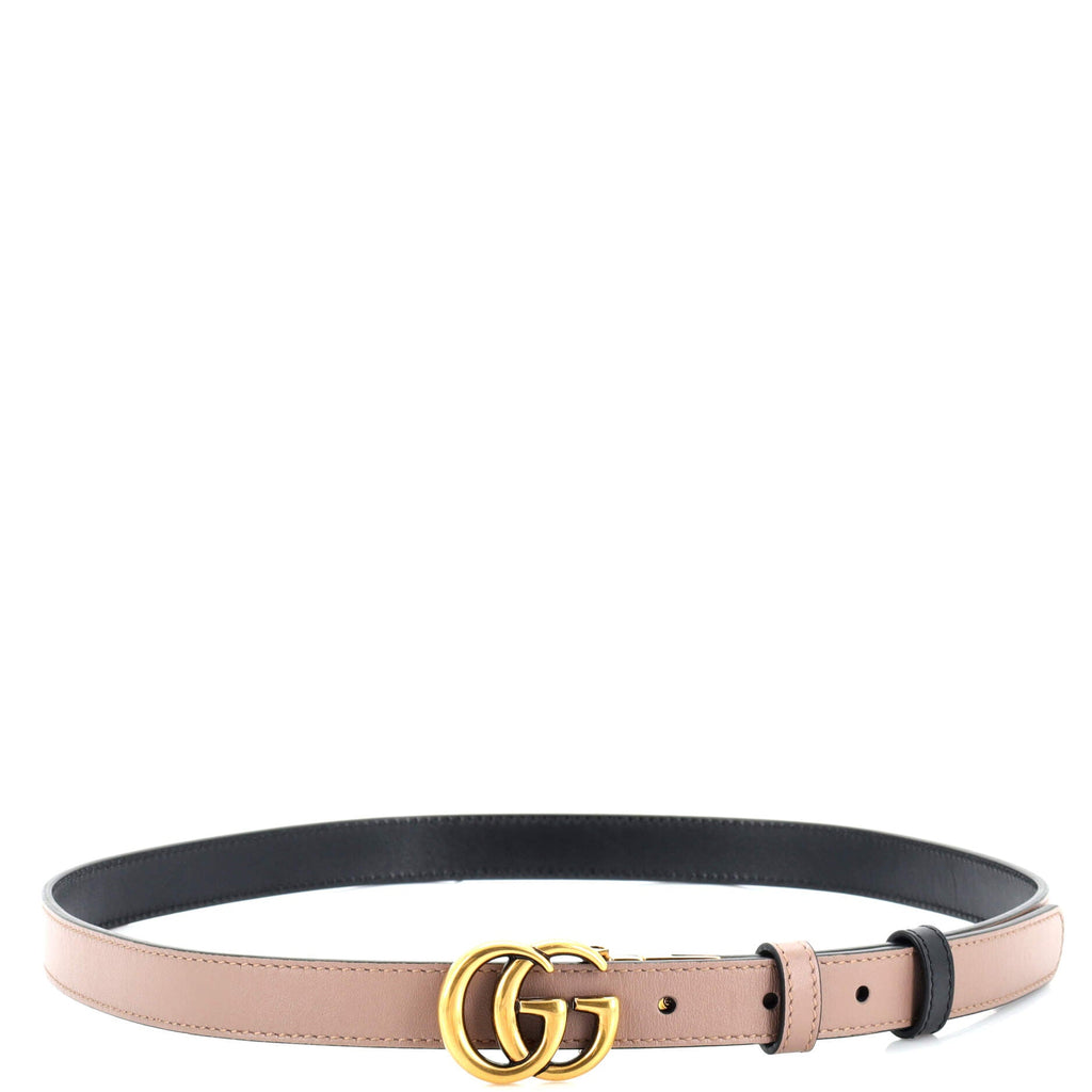 GG Marmont Reversible Belt Leather Thin 85