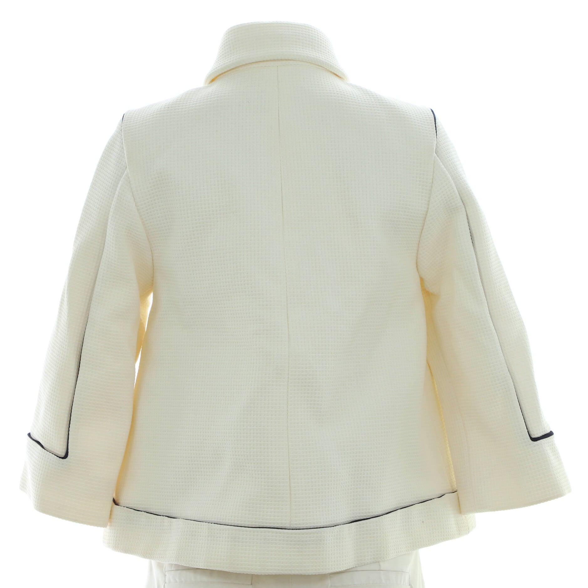 Women's Two Pocket Button Up Jacket Cotton and Nylon