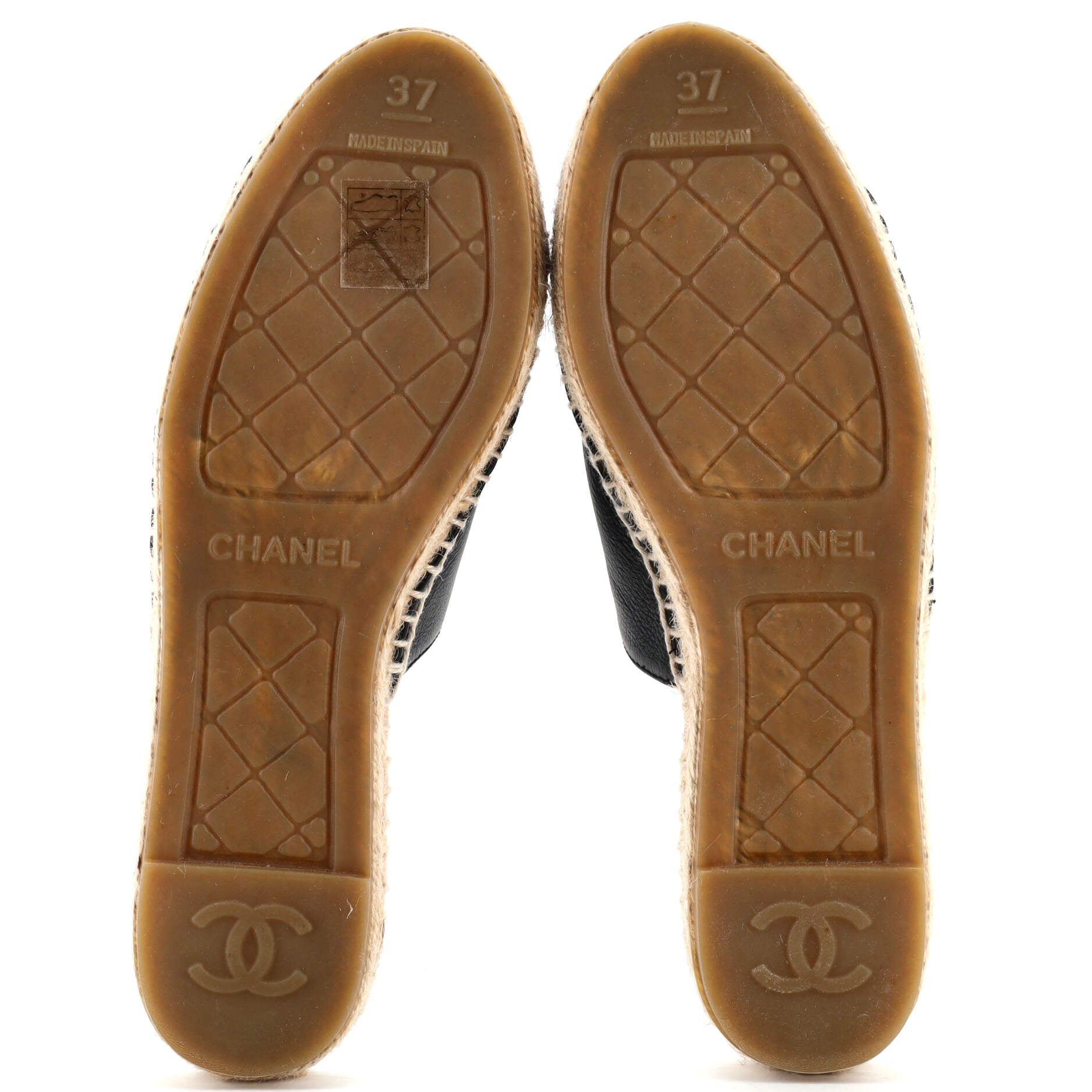 Women's CC Mule Espadrilles Leather