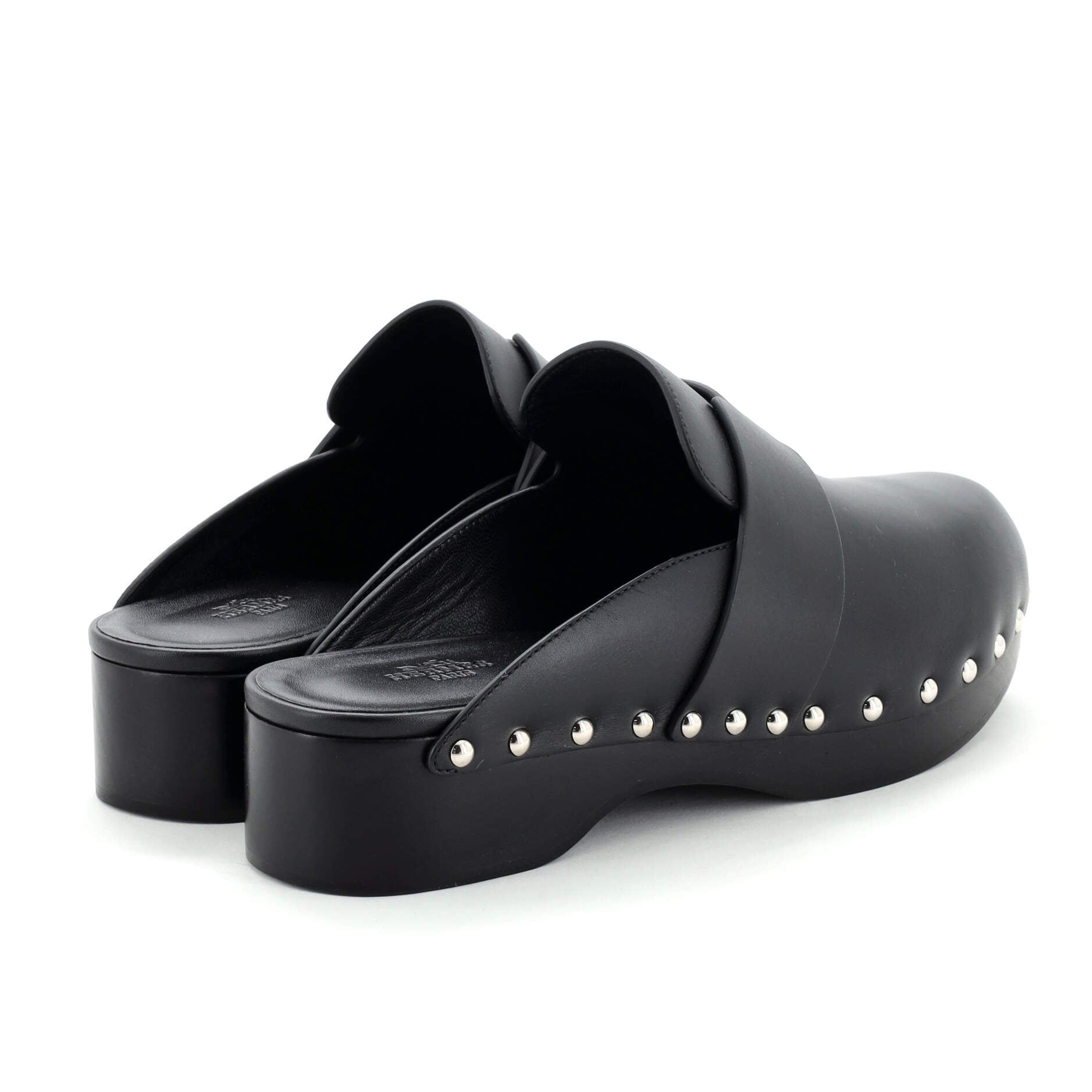 Women's Calya Clog Mules Leather