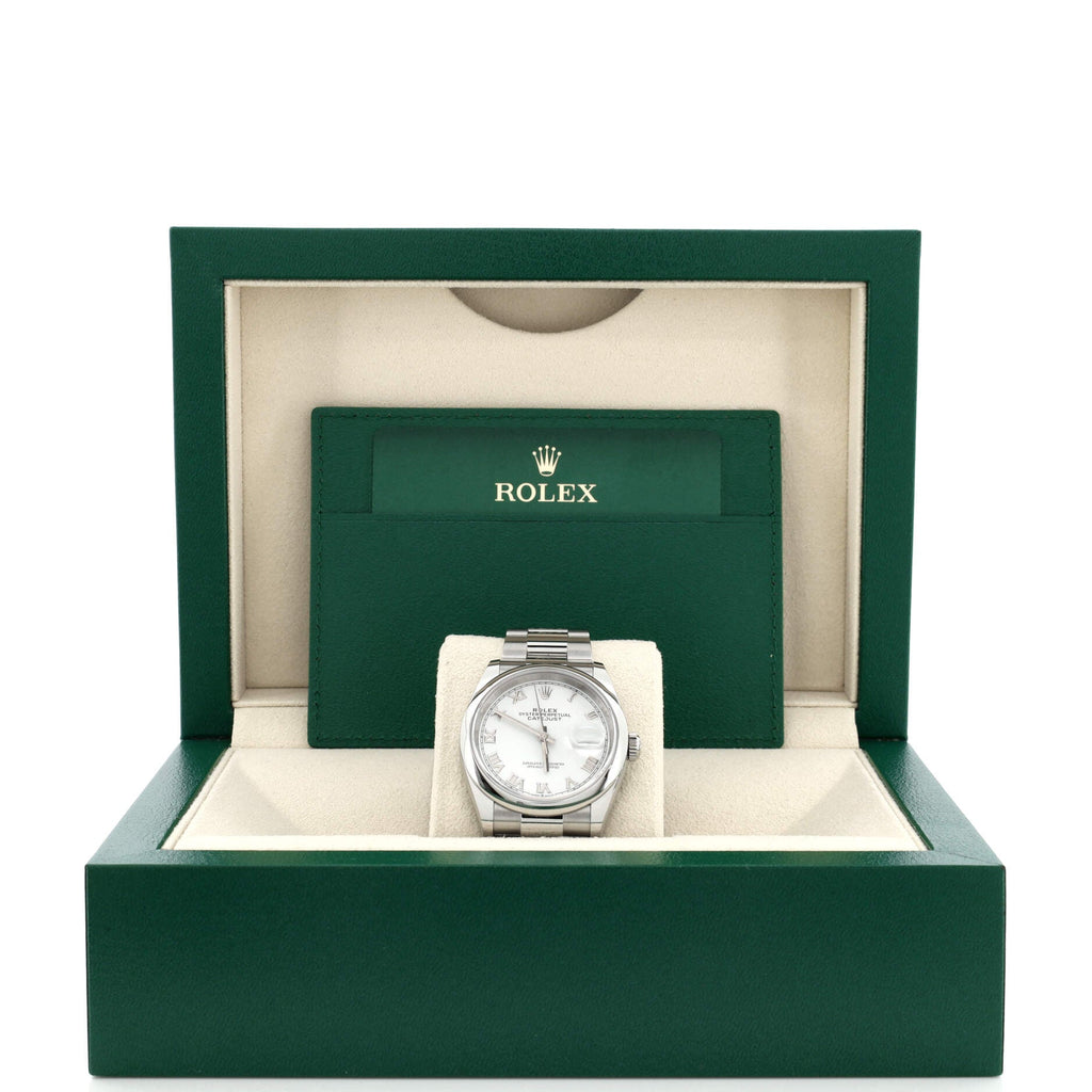 Oyster Perpetual Datejust Automatic Watch Stainless Steel 36