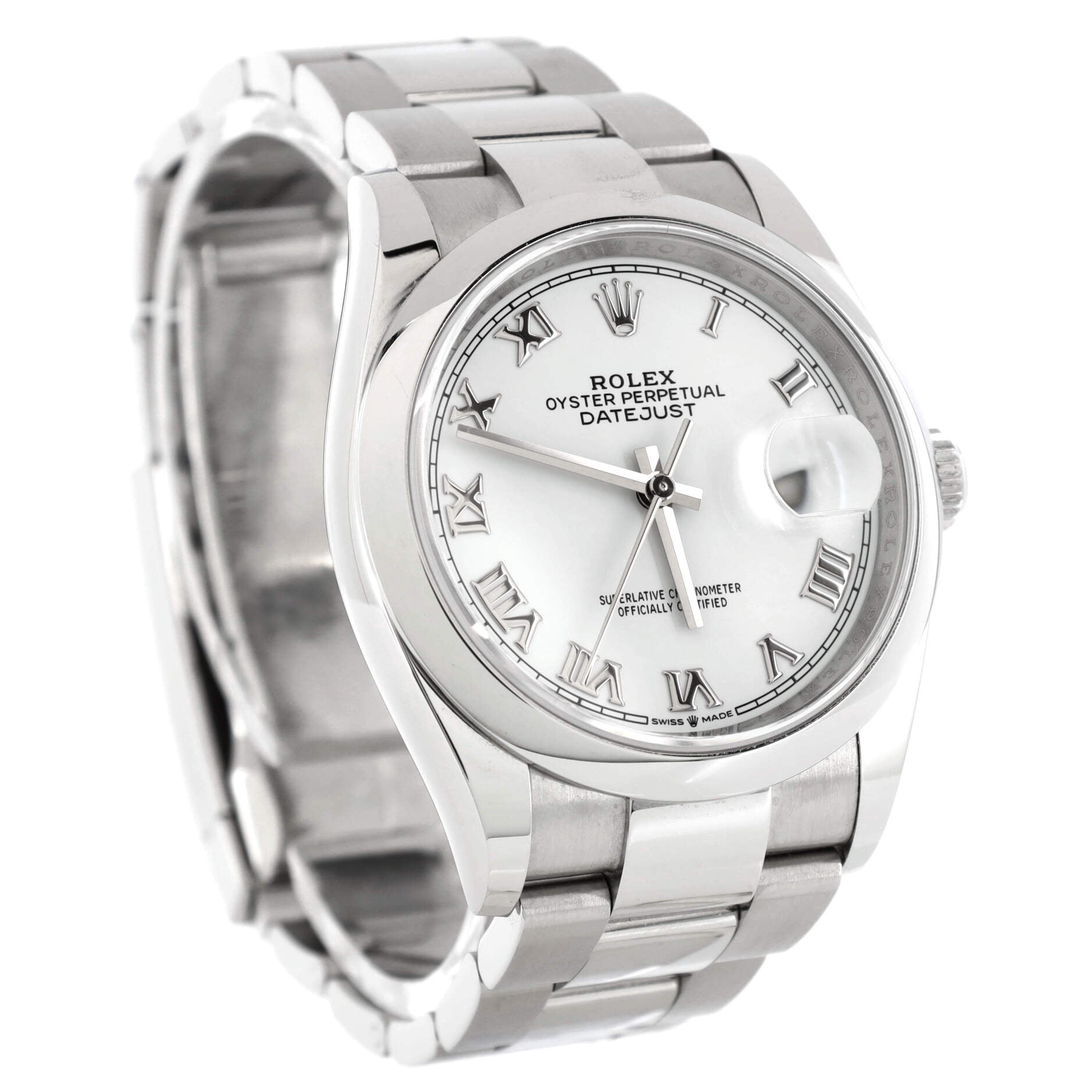 Oyster Perpetual Datejust Automatic Watch Stainless Steel 36