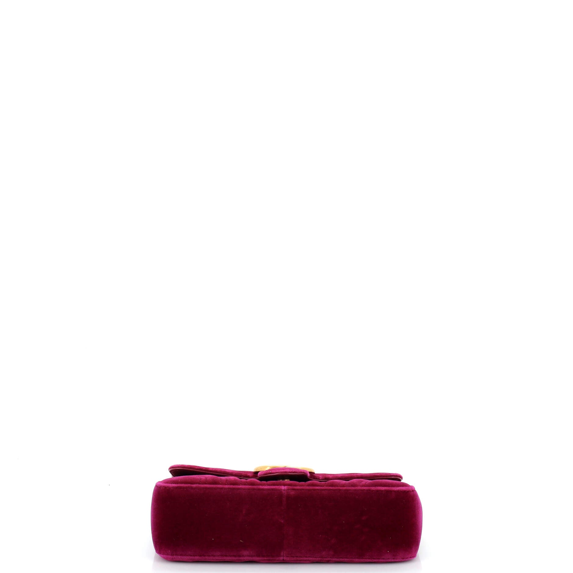 GG Marmont Flap Bag Matelasse Velvet Mini