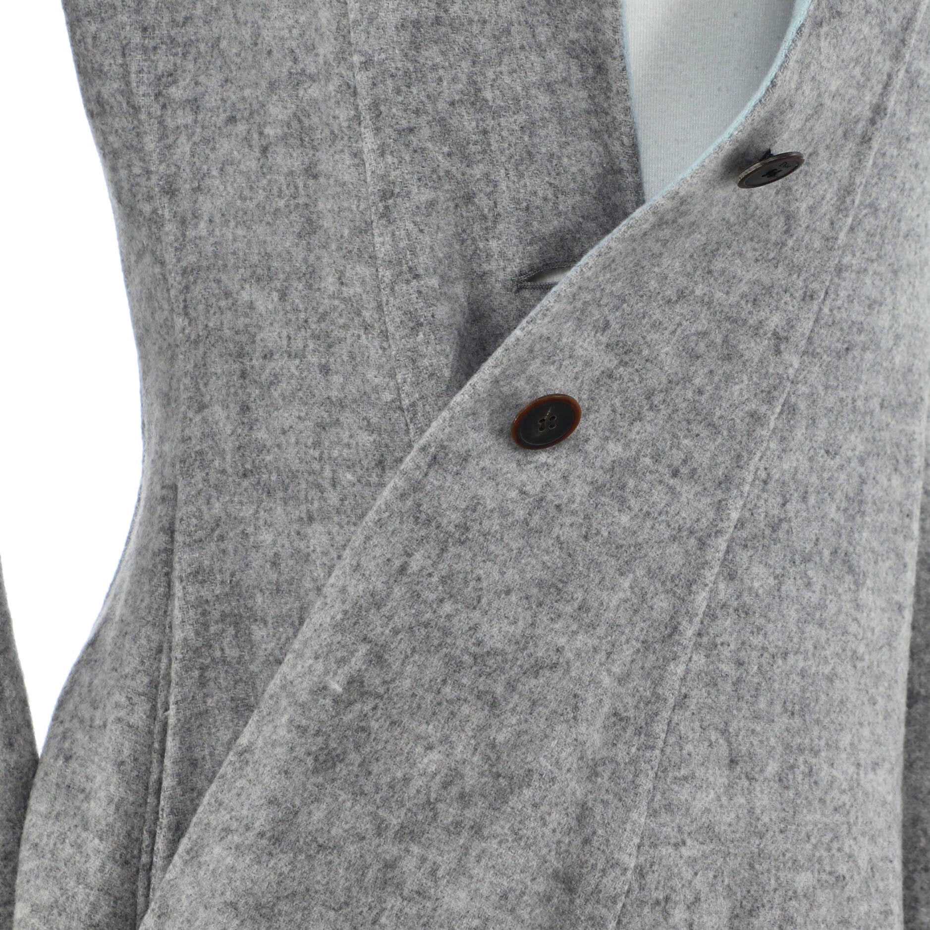 Women's Single Breasted Collared Coat Cashmere Blend