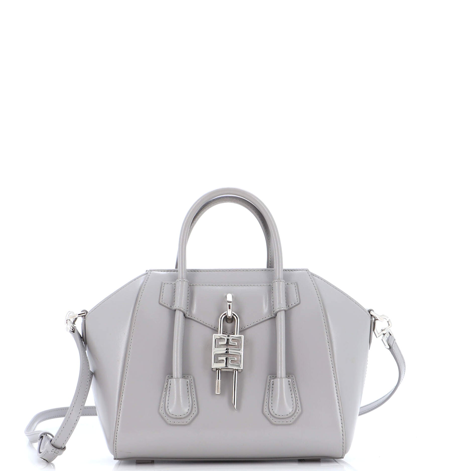 Antigona Lock Bag Leather Mini