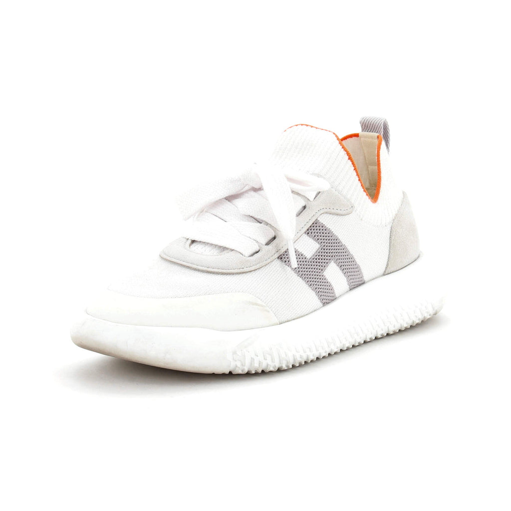 Women's Crew Sneakers Knit and Suede