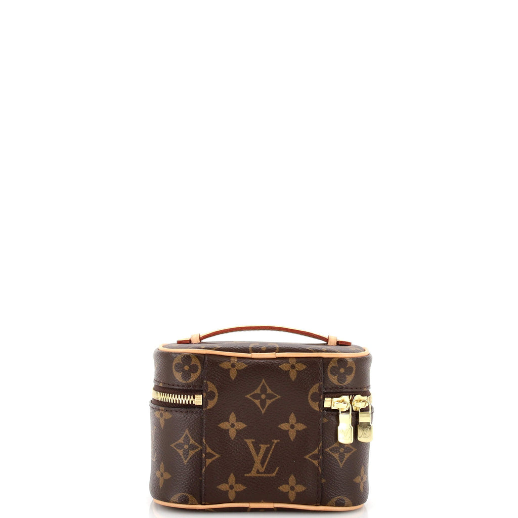 Nice Vanity Case Monogram Canvas Nano