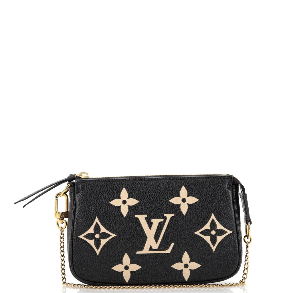 Pochette Accessoires Bicolor Monogram Empreinte Giant Mini