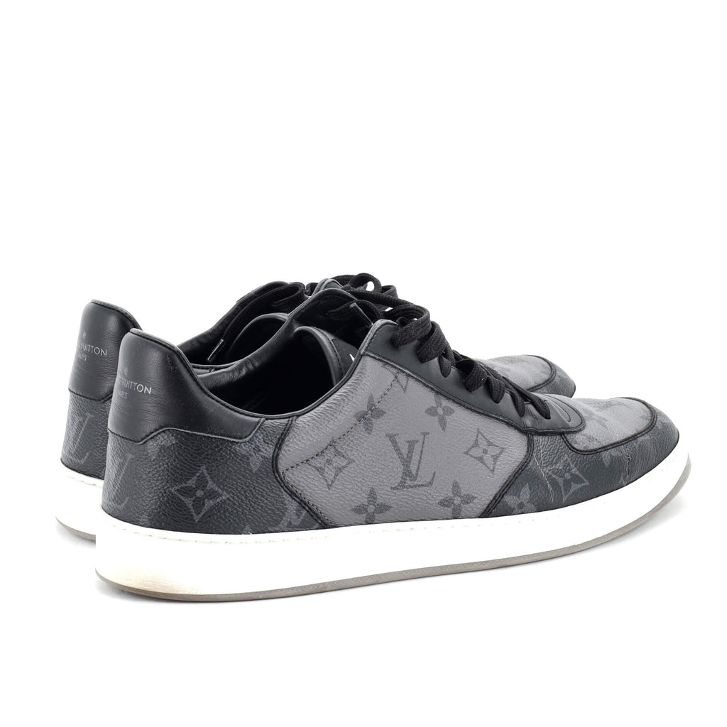 Men's Rivoli Low-Top Sneakers Monogram Eclipse Canvas