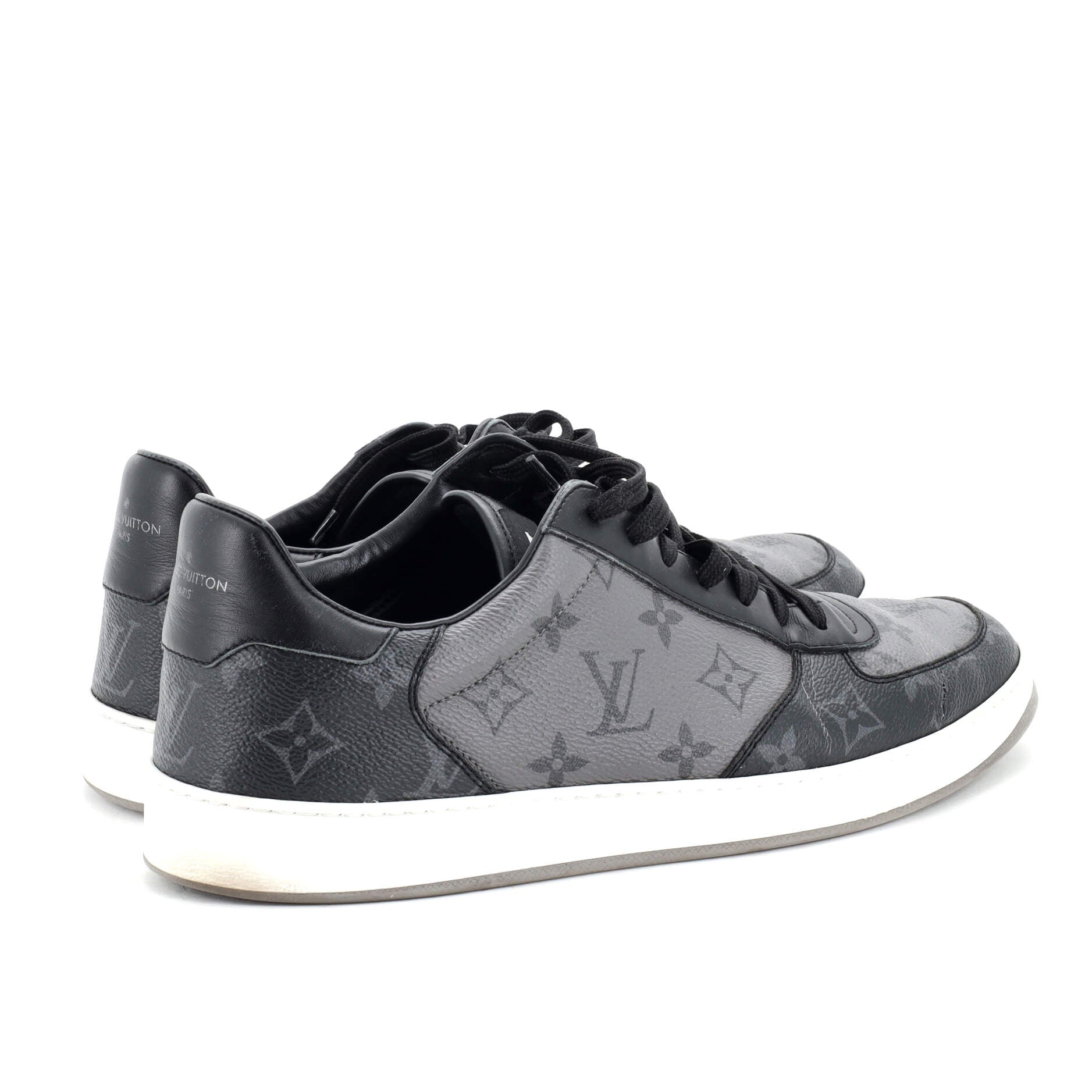 Men's Rivoli Low-Top Sneakers Monogram Eclipse Canvas
