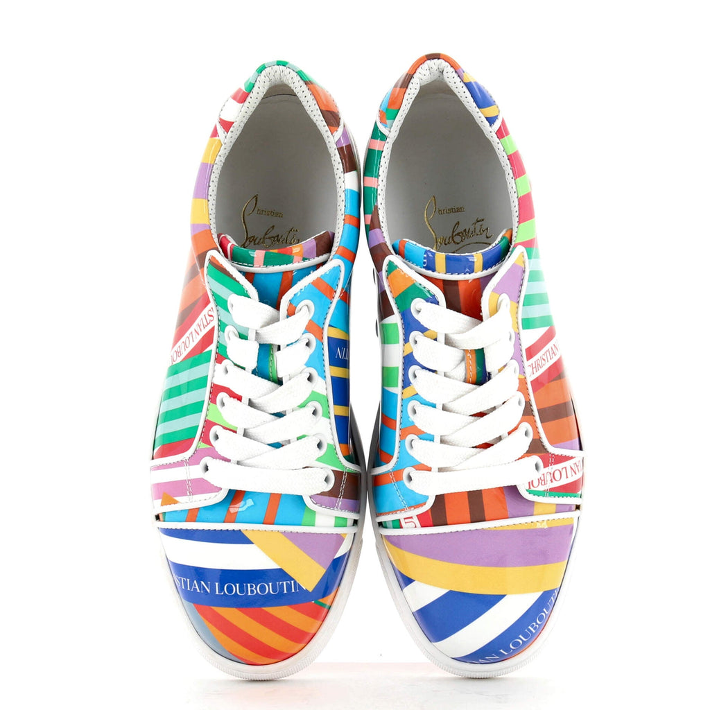 Women's Vieira Flat Sneakers Printed Patent