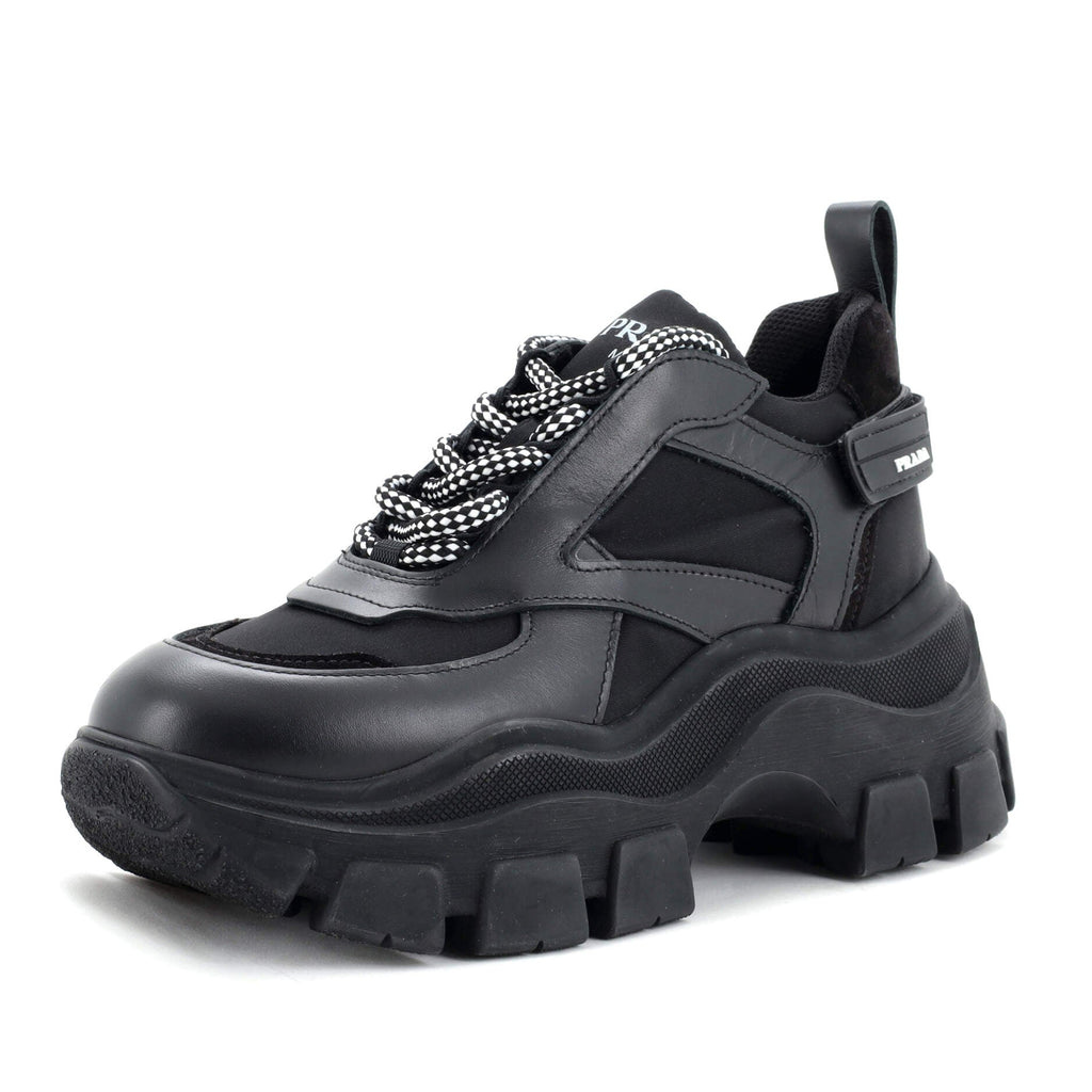 Pegasus Chunky Sneakers Nylon and Leather