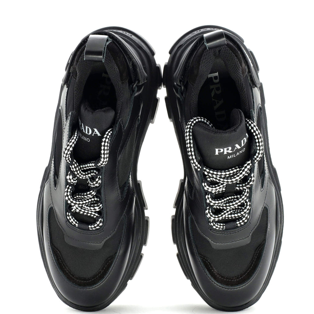 Pegasus Chunky Sneakers Nylon and Leather