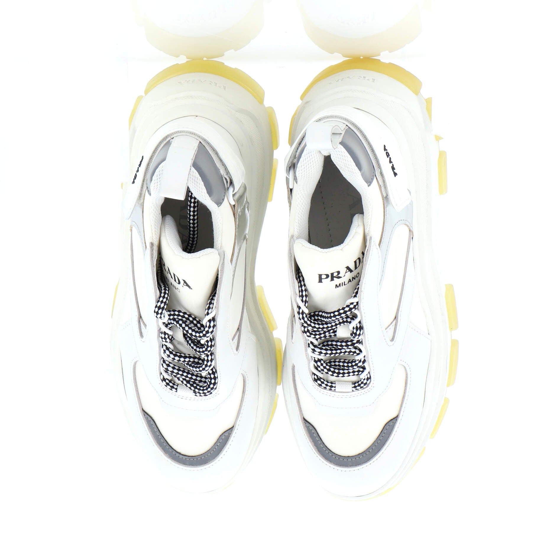 Pegasus Chunky Sneakers Nylon and Leather