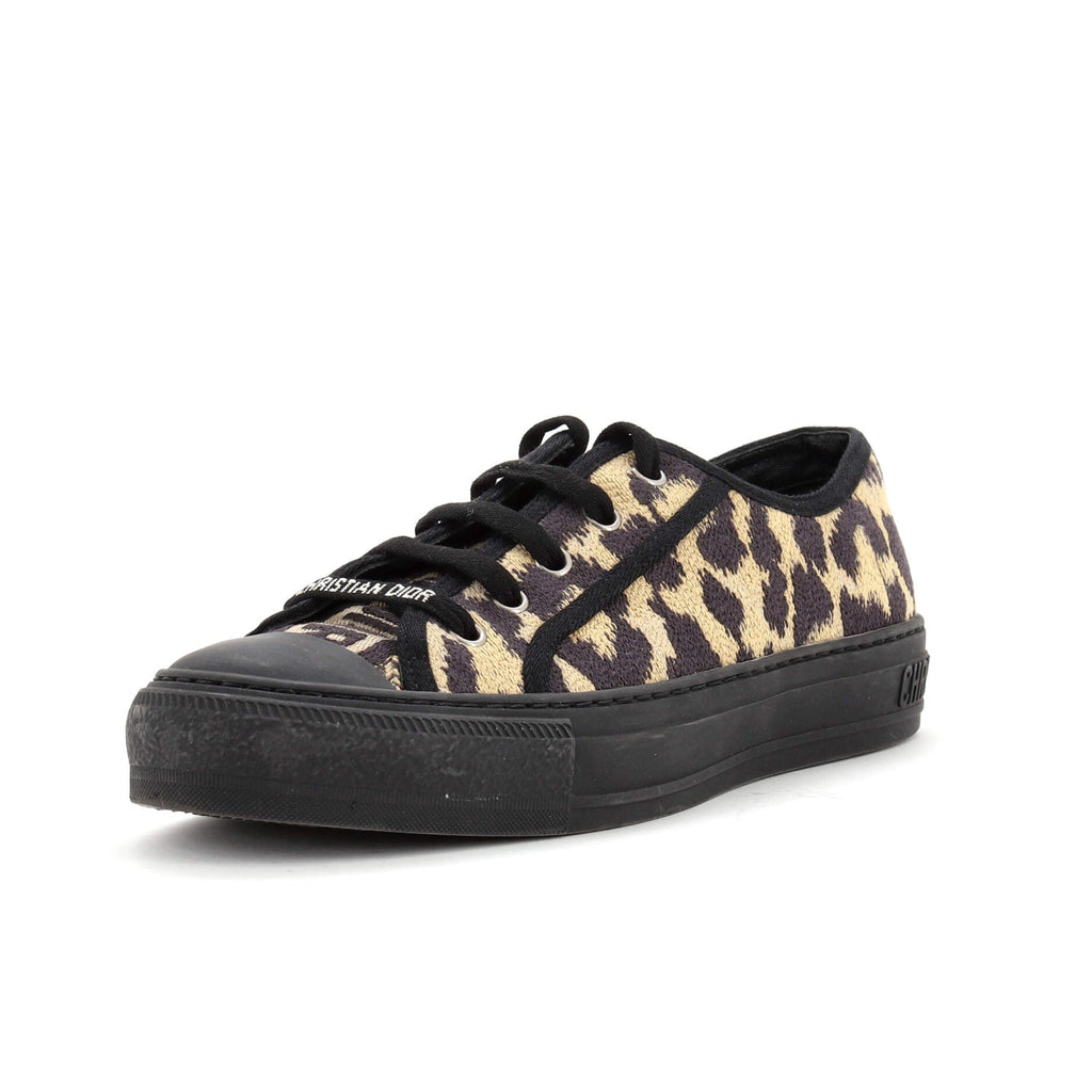 Women's Walk'N'Dior Sneakers Printed Canvas
