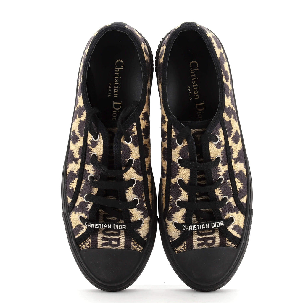 Women's Walk'N'Dior Sneakers Printed Canvas