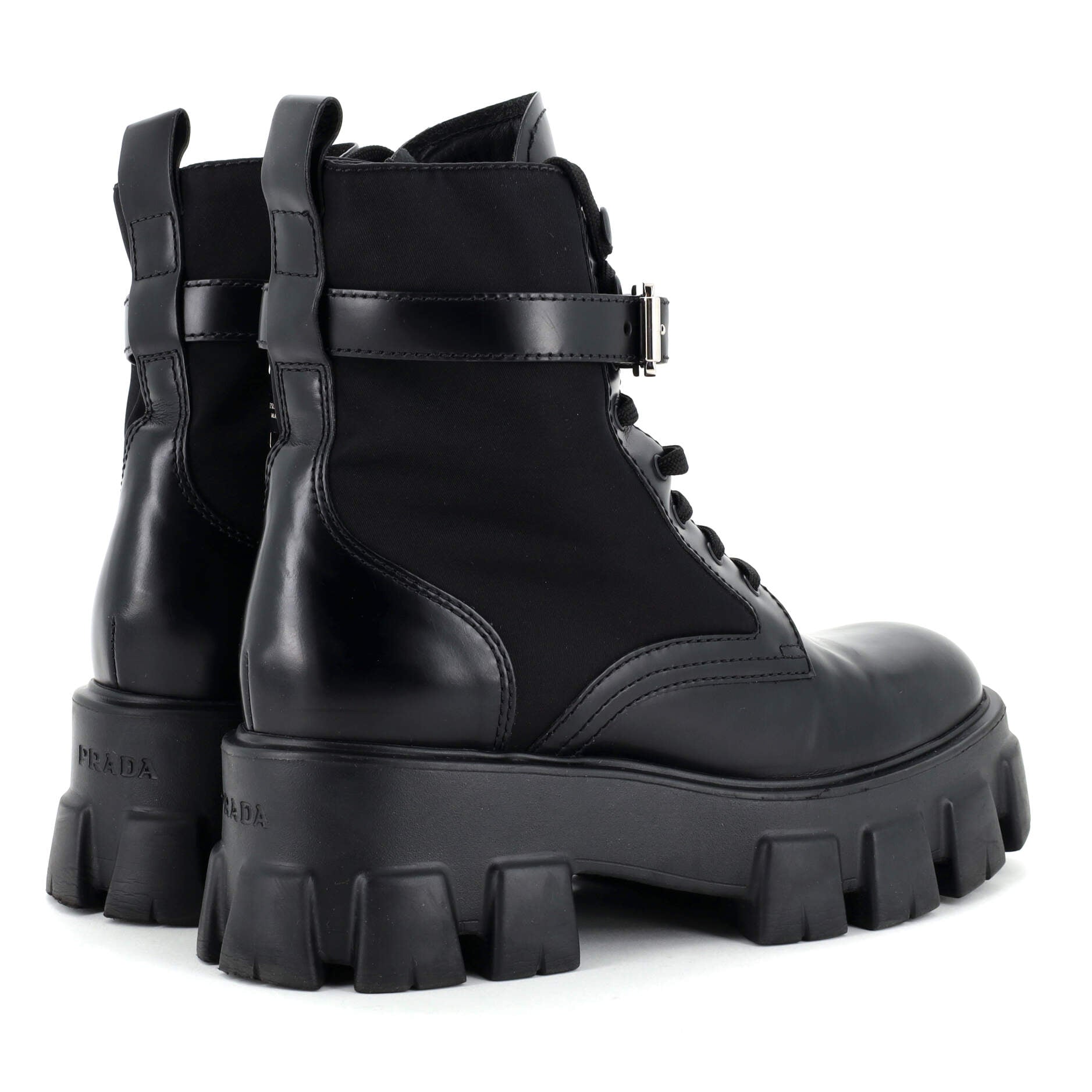 Monolith Combat Boots Leather and Nylon