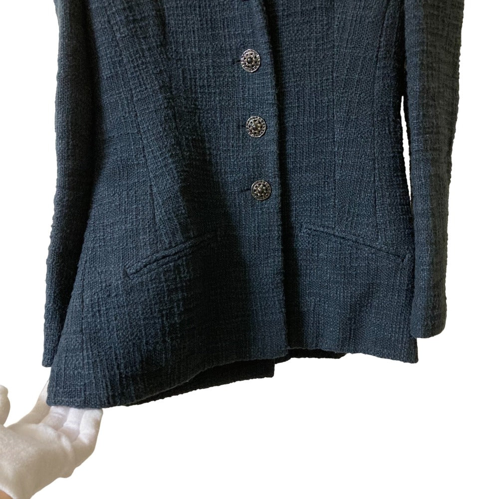 Chanel Bijou Button Tweed Jacket