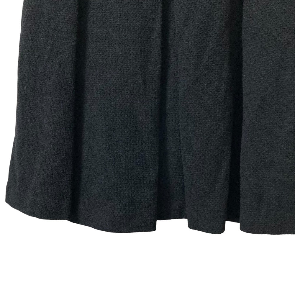 Chanel Box Pleats Tweed Skirt