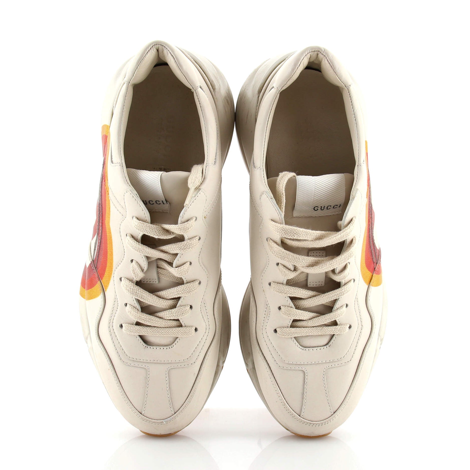 Rhyton Sneakers Printed Leather