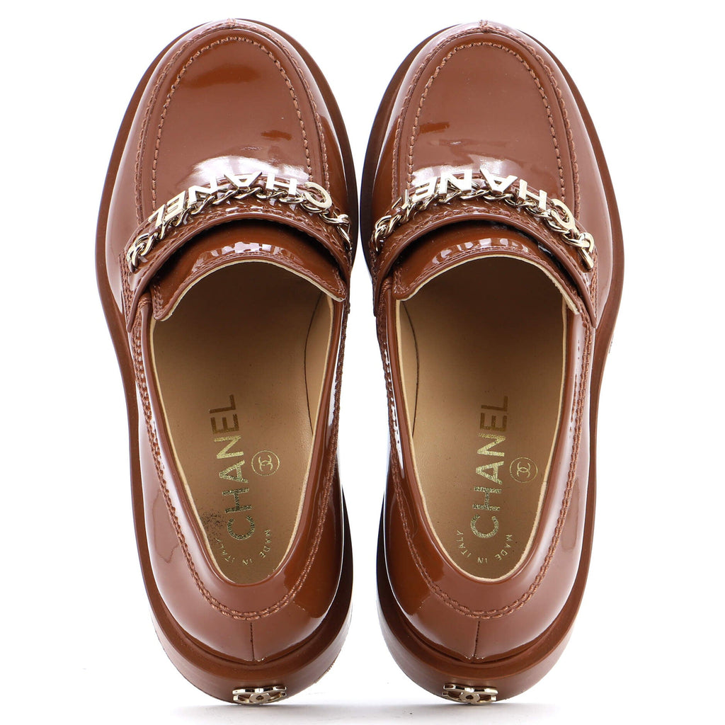 Women's Logo Loafers Patent