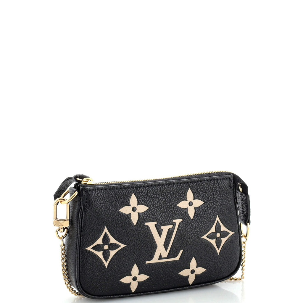 Pochette Accessoires Bicolor Monogram Empreinte Giant Mini