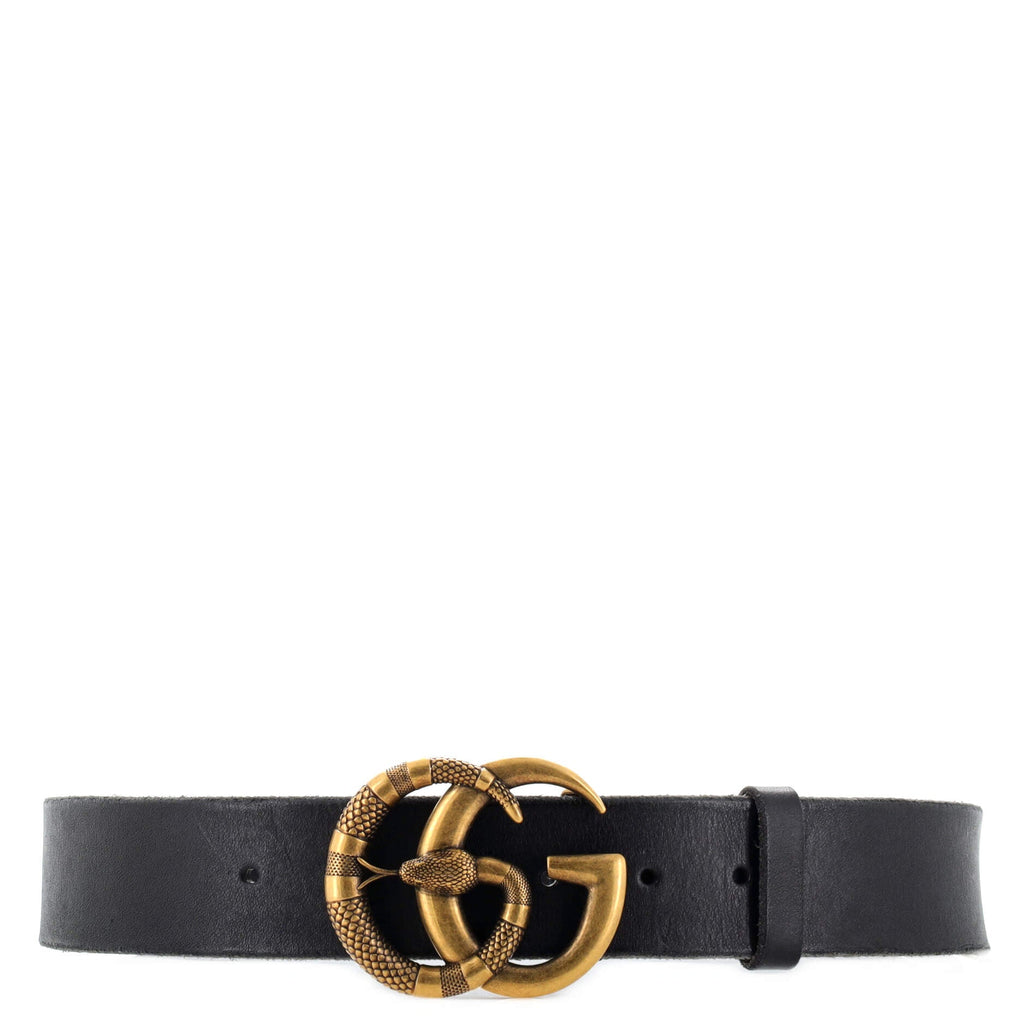 Snake Marmont Belt Leather Wide 85