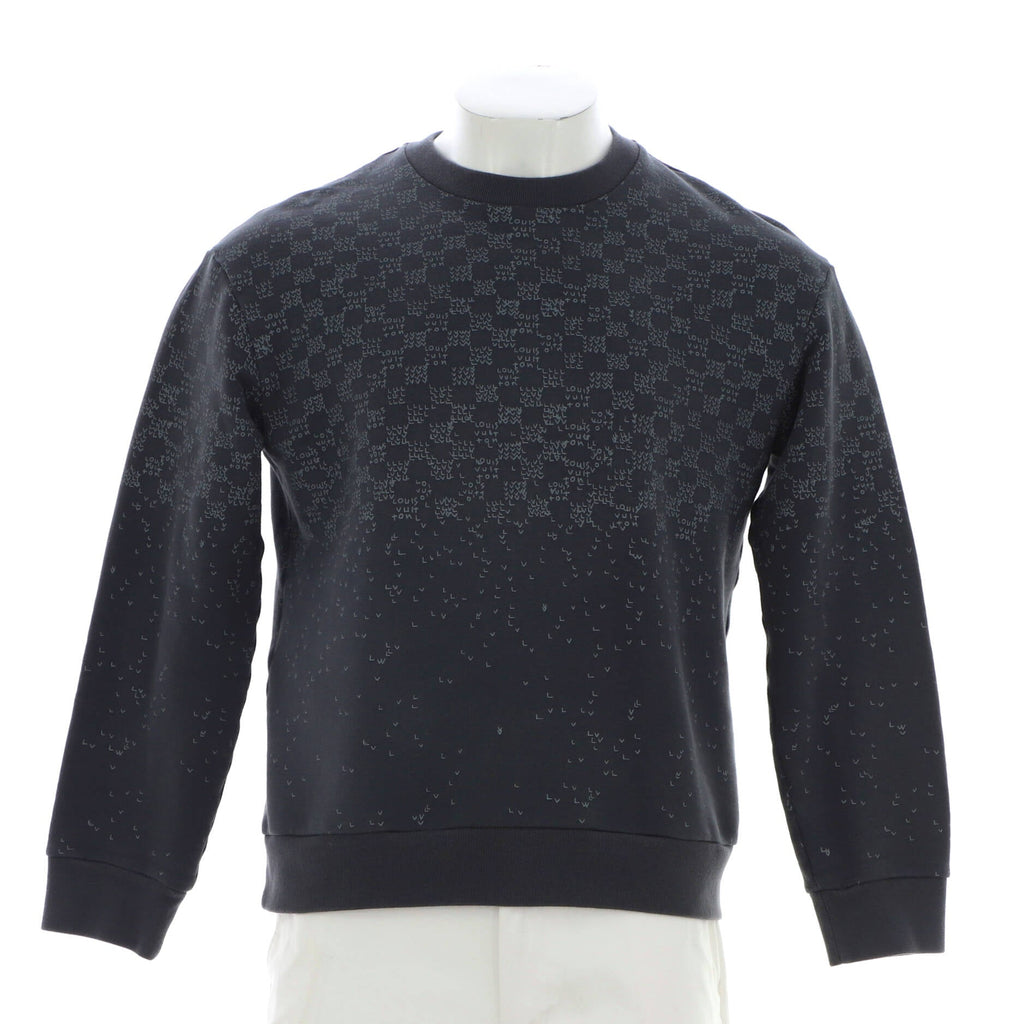 Men's Crewneck Sweatshirt Damier Spread Cotton
