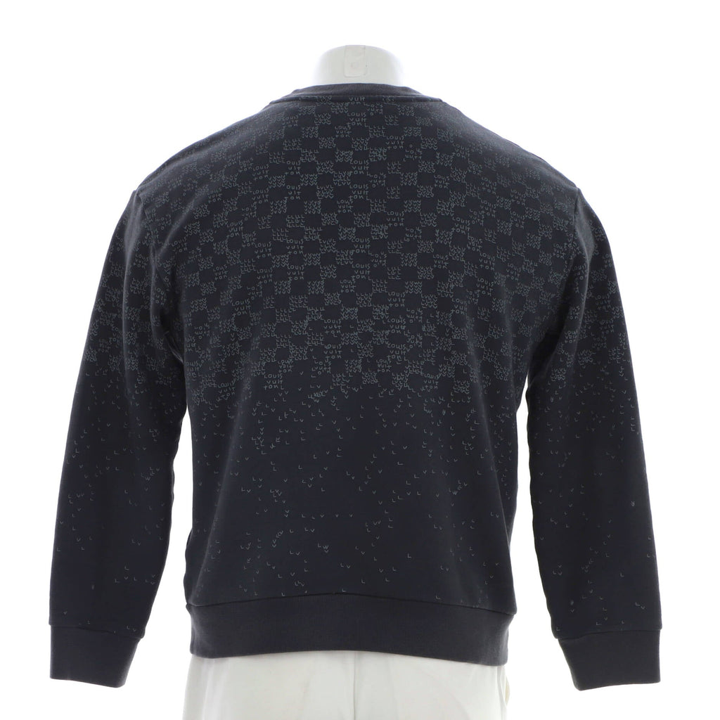 Men's Crewneck Sweatshirt Damier Spread Cotton
