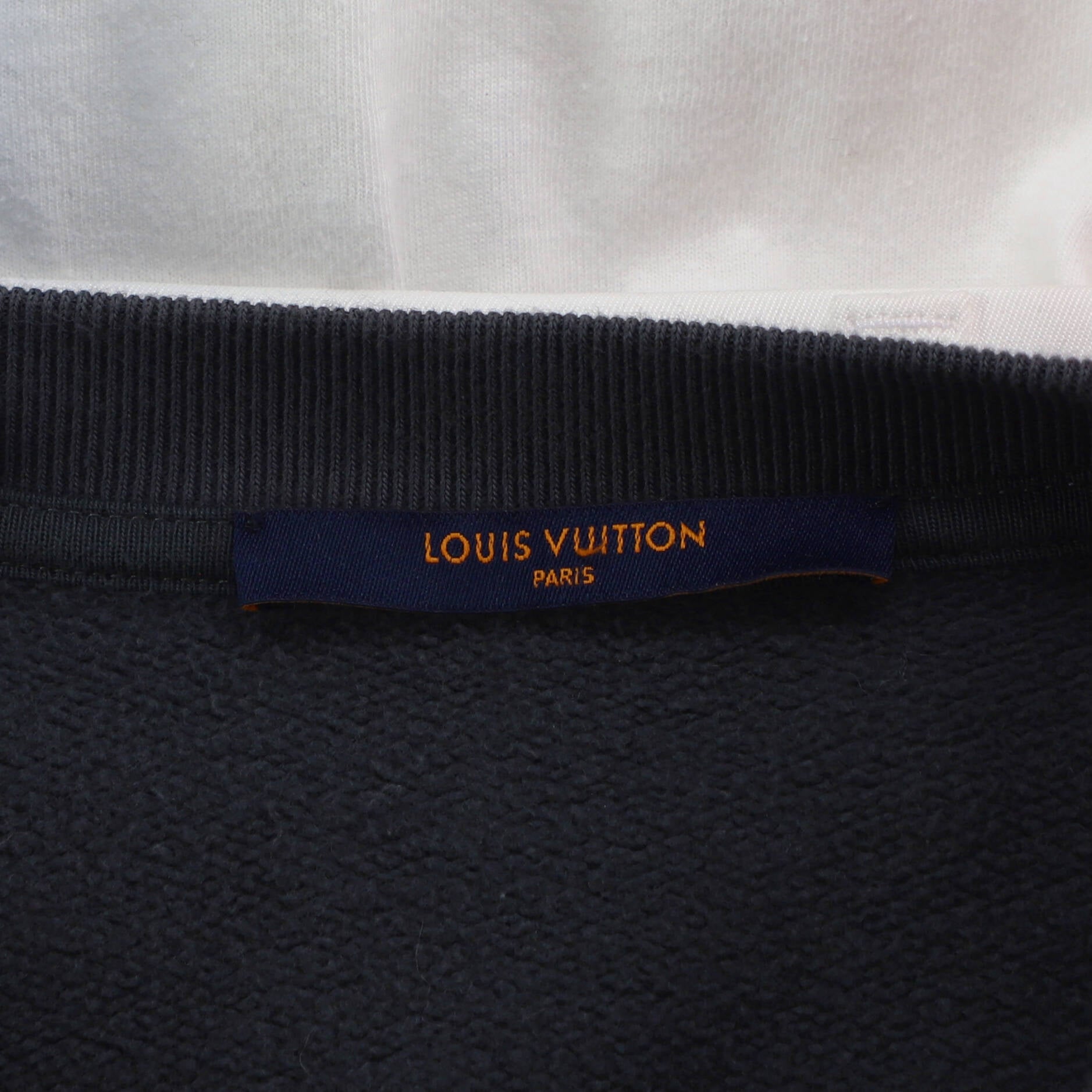 Men's Crewneck Sweatshirt Damier Spread Cotton