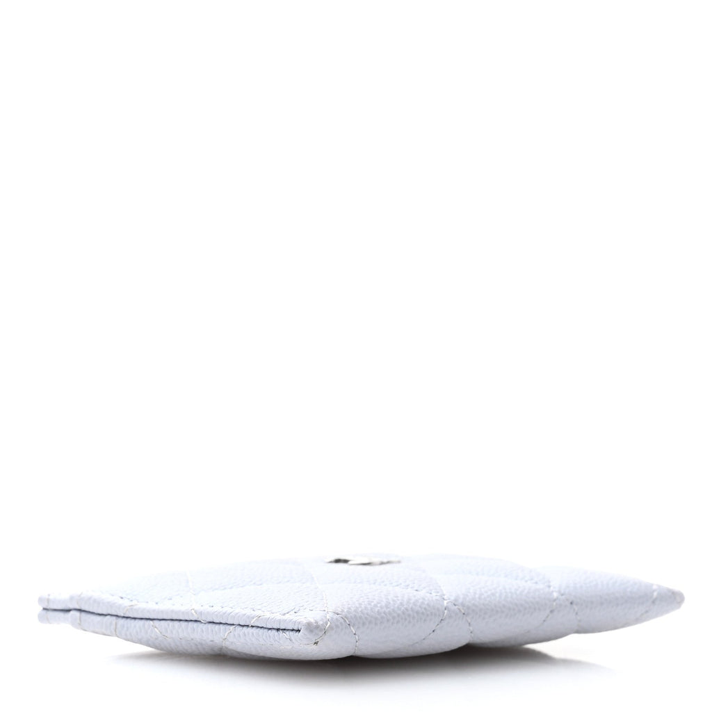 Caviar Quilted  Holder Light Grey