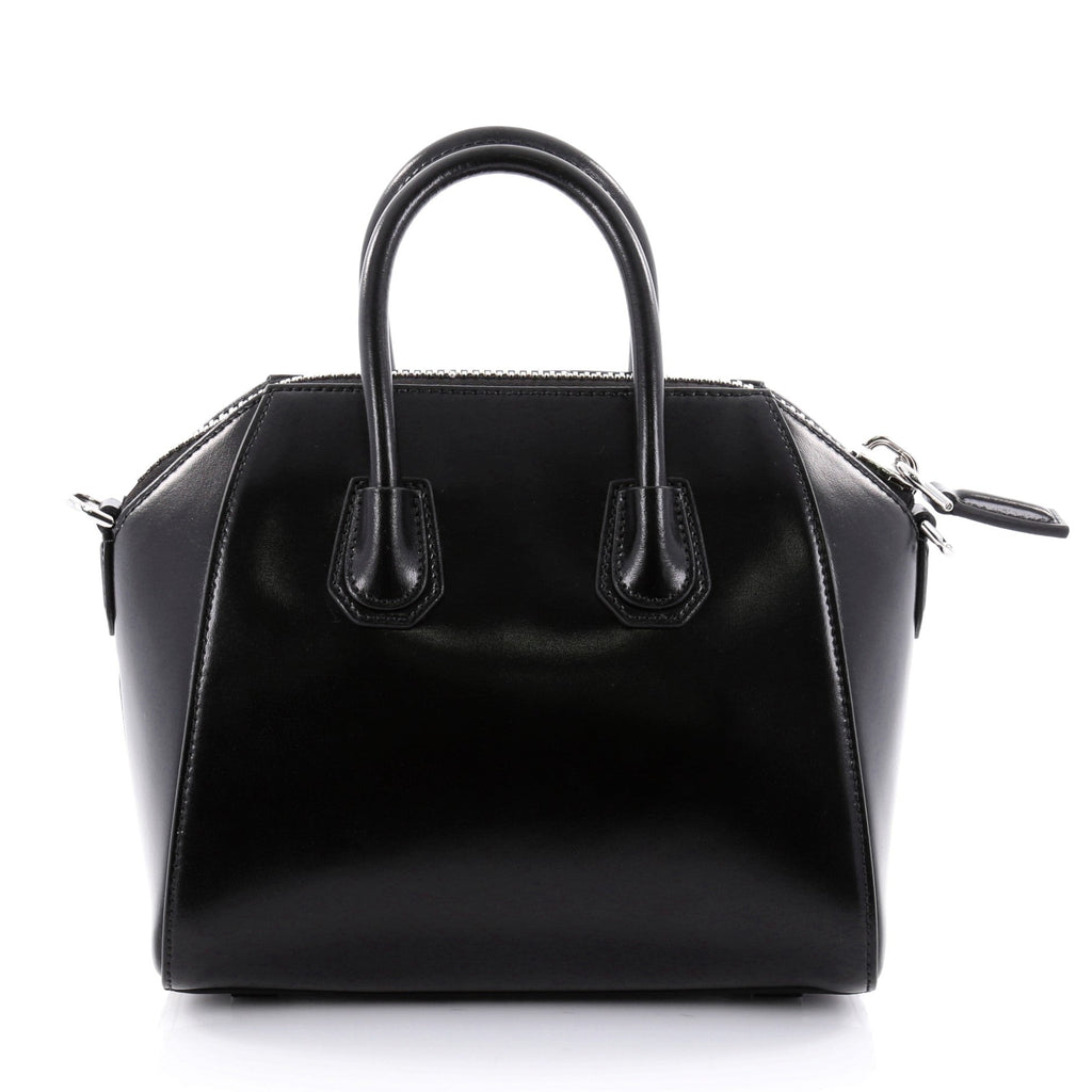 Antigona Bag Glazed Leather Mini