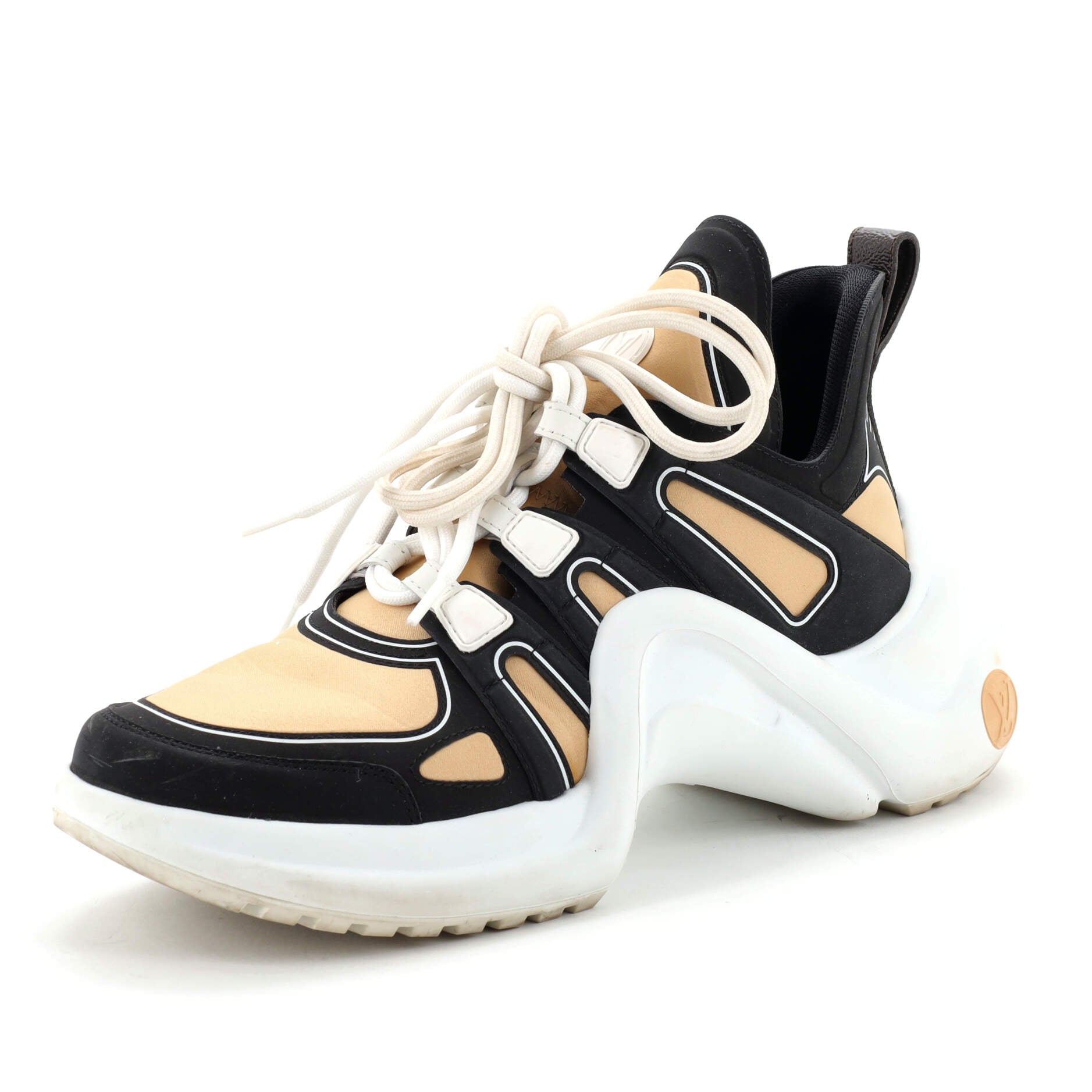 Women's LV Archlight Sneakers Fabric and Leather