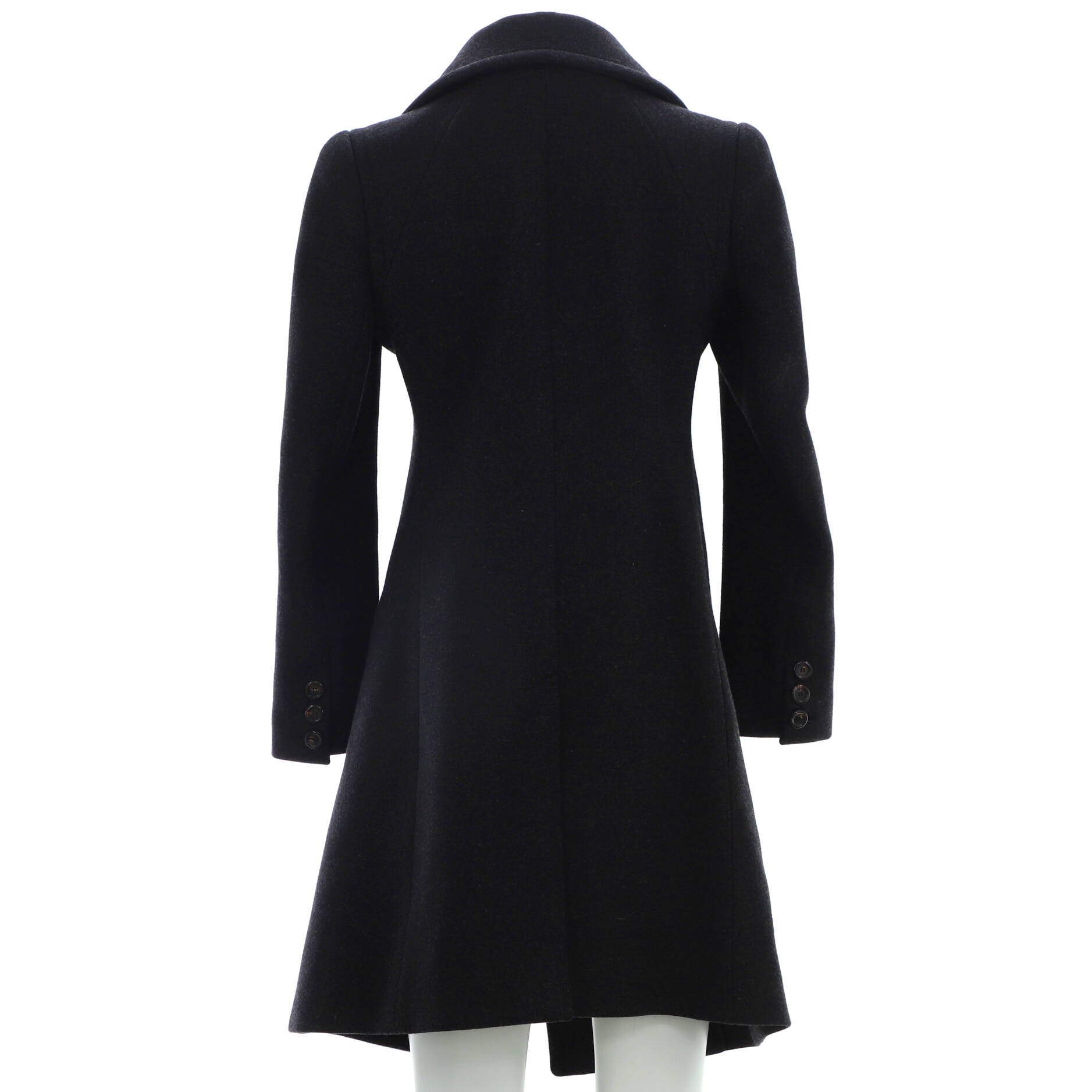 Women's Double Breasted Coat Wool