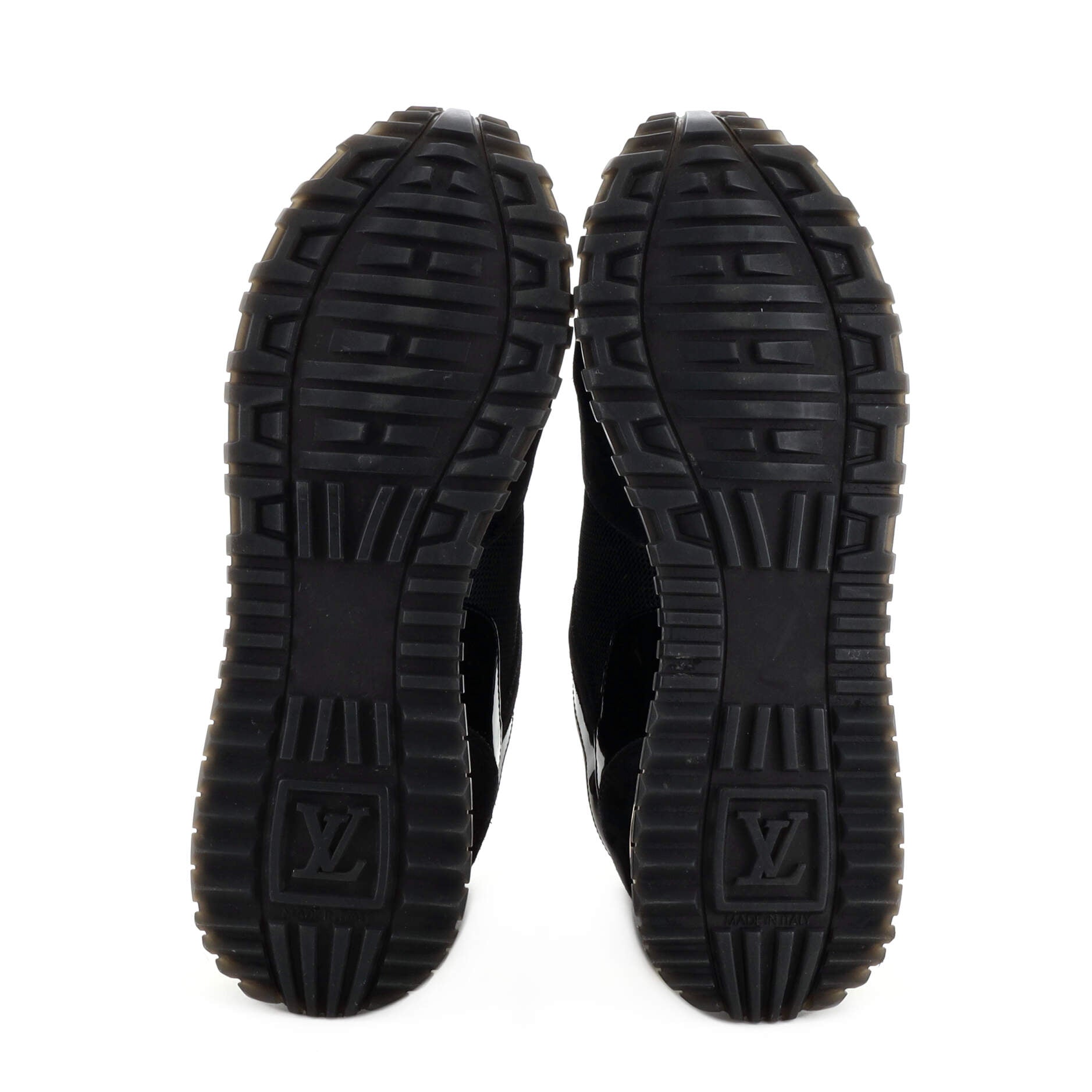 Women's Run Away Sneakers Mesh with Monogram Canvas and Suede
