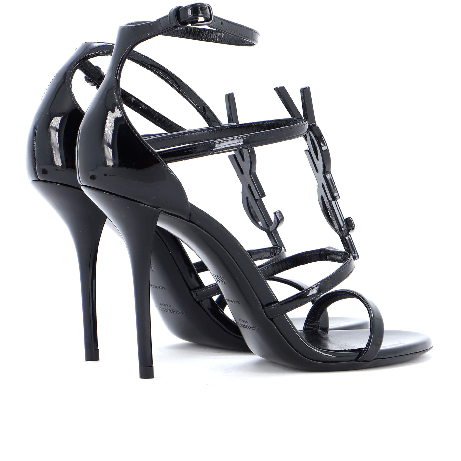 Women's Cassandra Heeled Sandals Patent 100