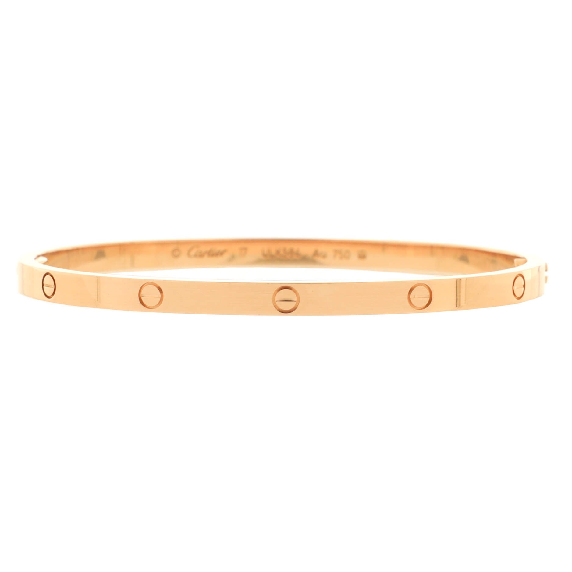 Love Bracelet 18K Rose Gold Small