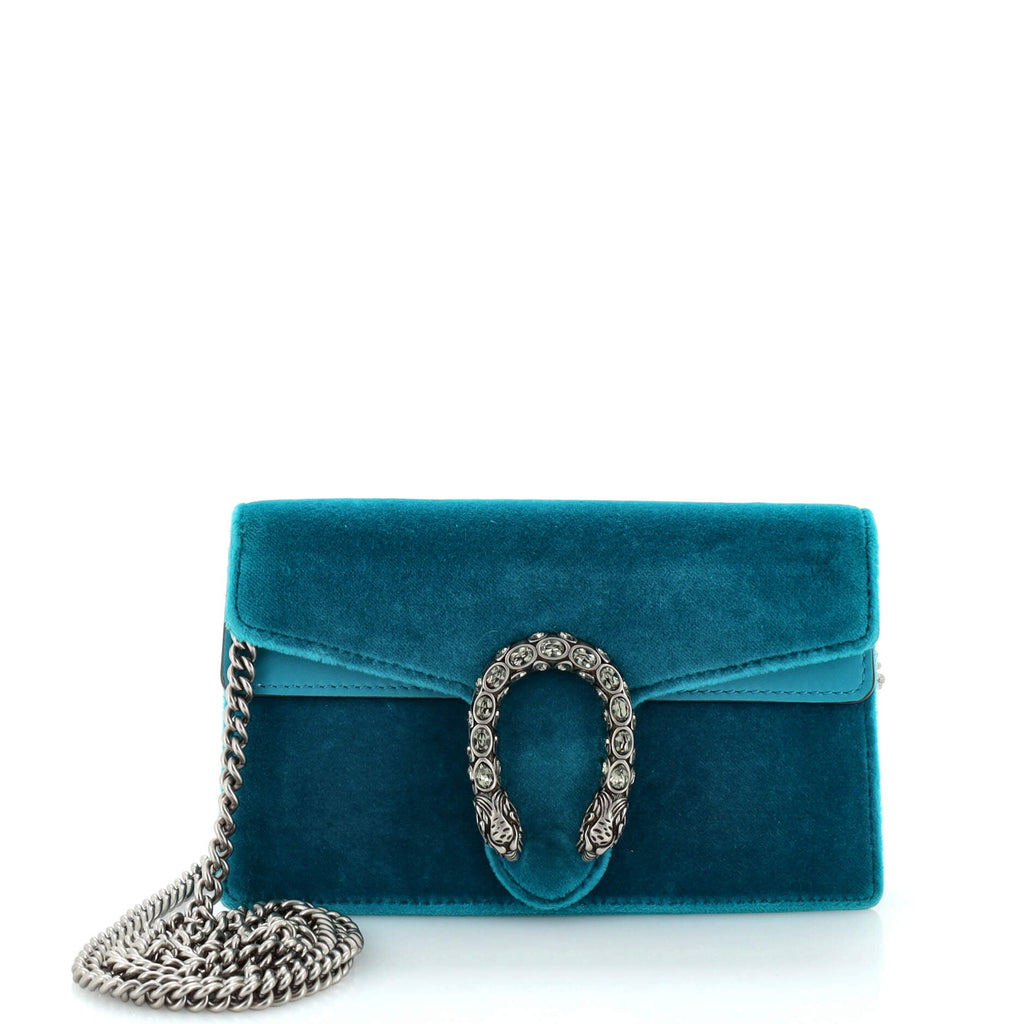 Dionysus Bag Velvet Super Mini