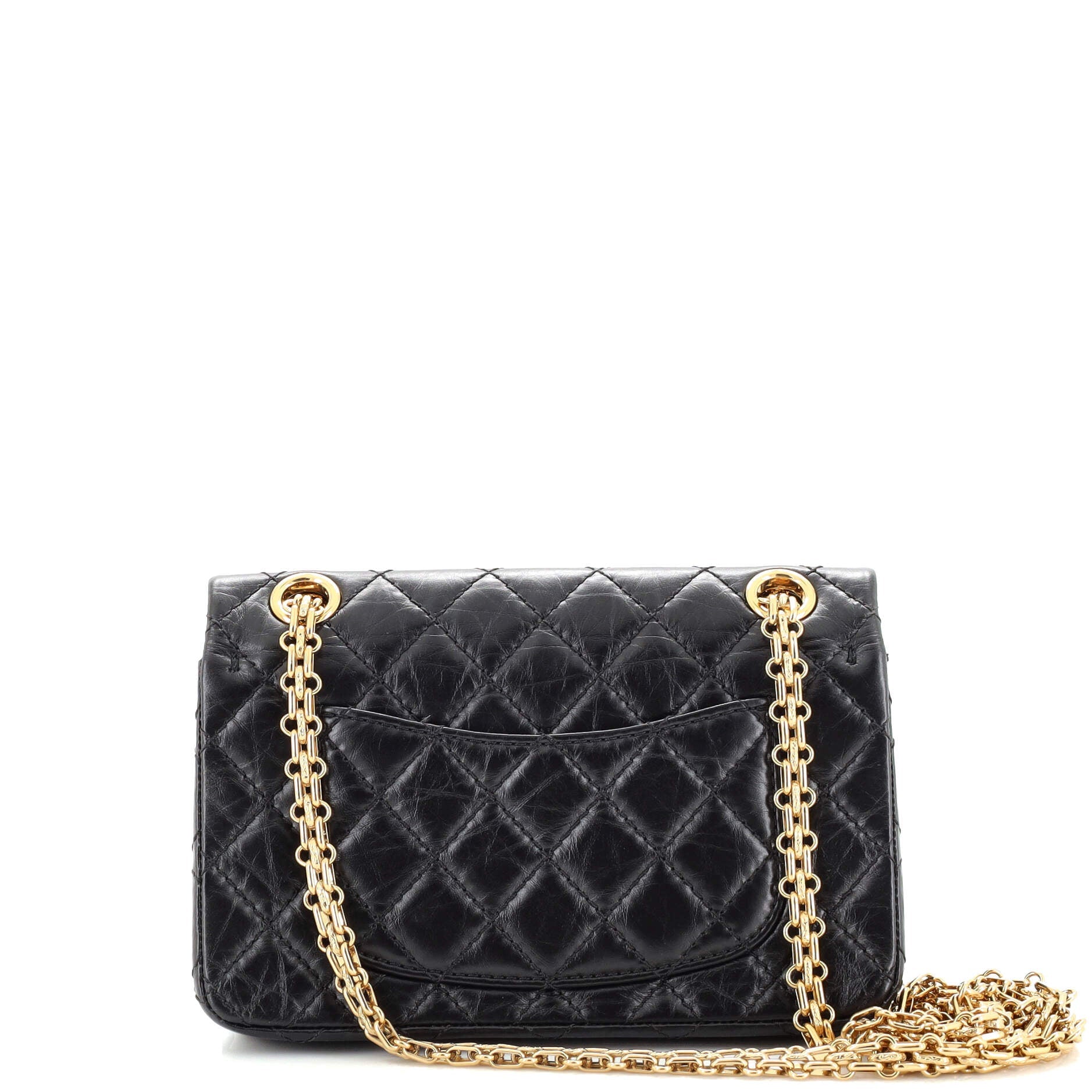 Reissue 2.55 Flap Bag Quilted Aged Calfskin Mini
