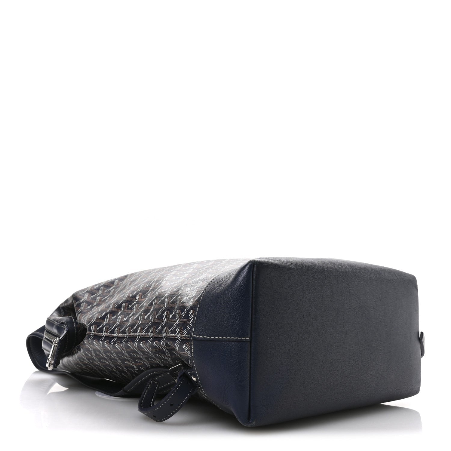 Goyardine Calfskin Cisalpin Backpack Navy Blue