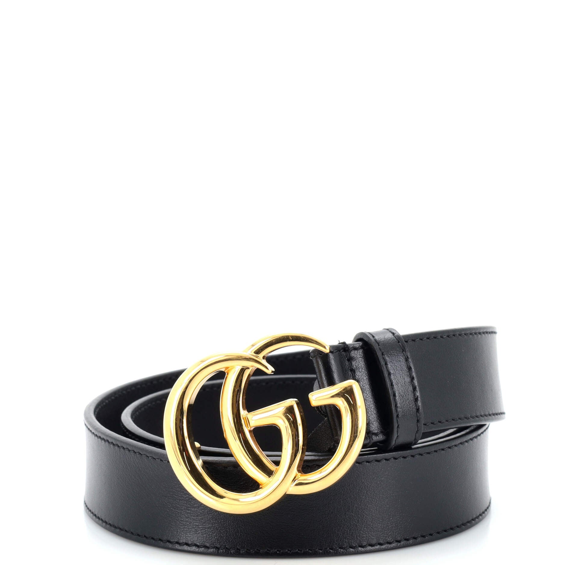 GG Marmont Belt Leather Medium 75
