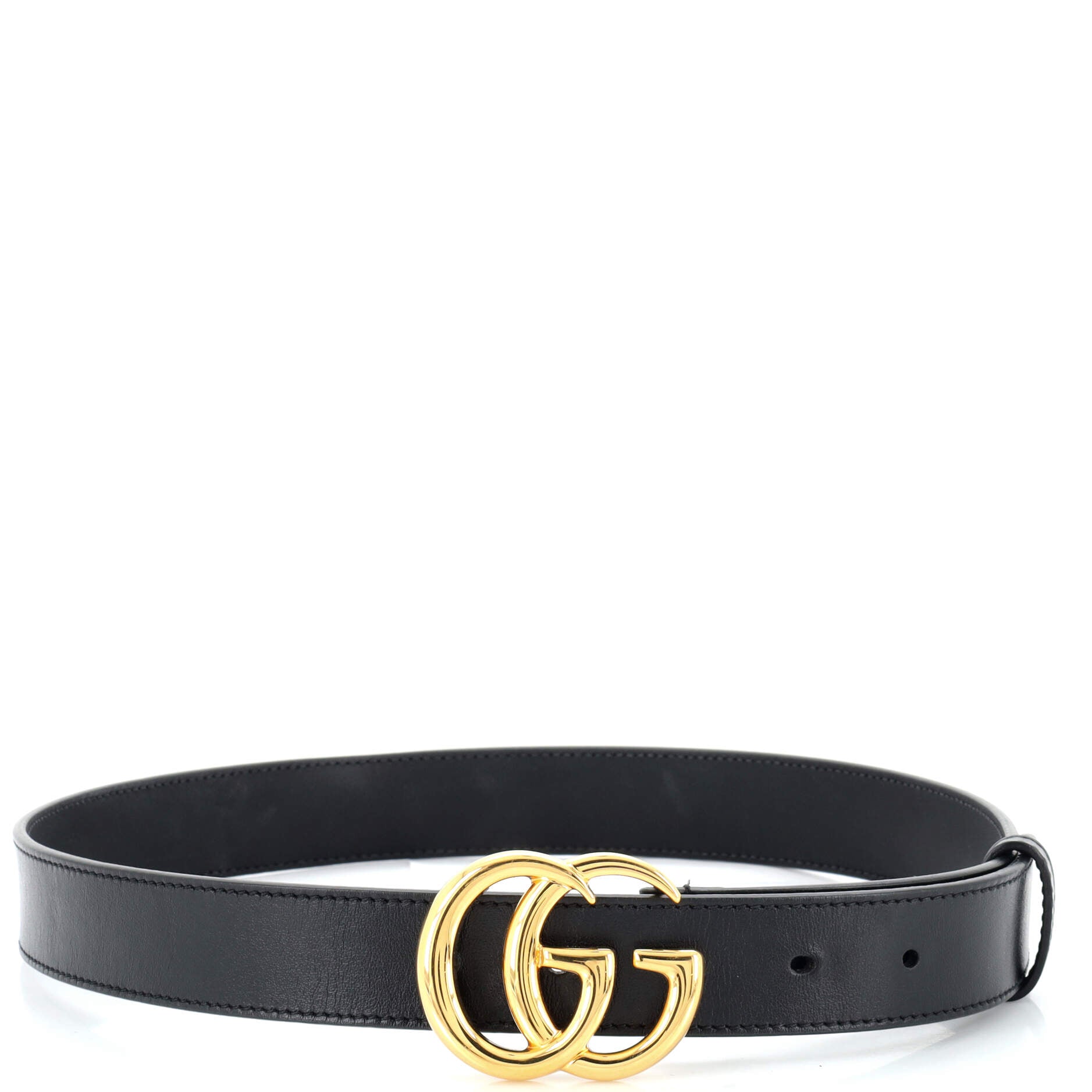 GG Marmont Belt Leather Medium 75