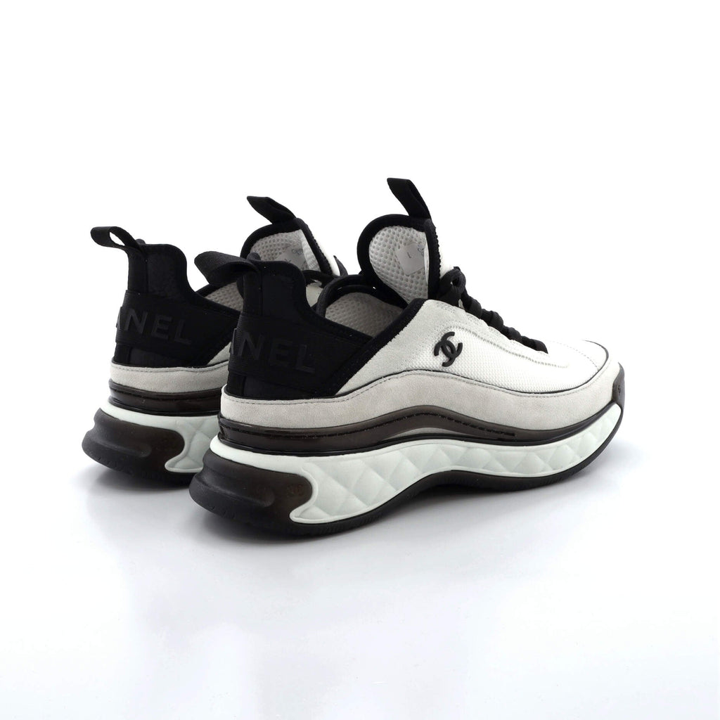 Women's CC Cap Toe Logo Sneakers Mixed Fibers
